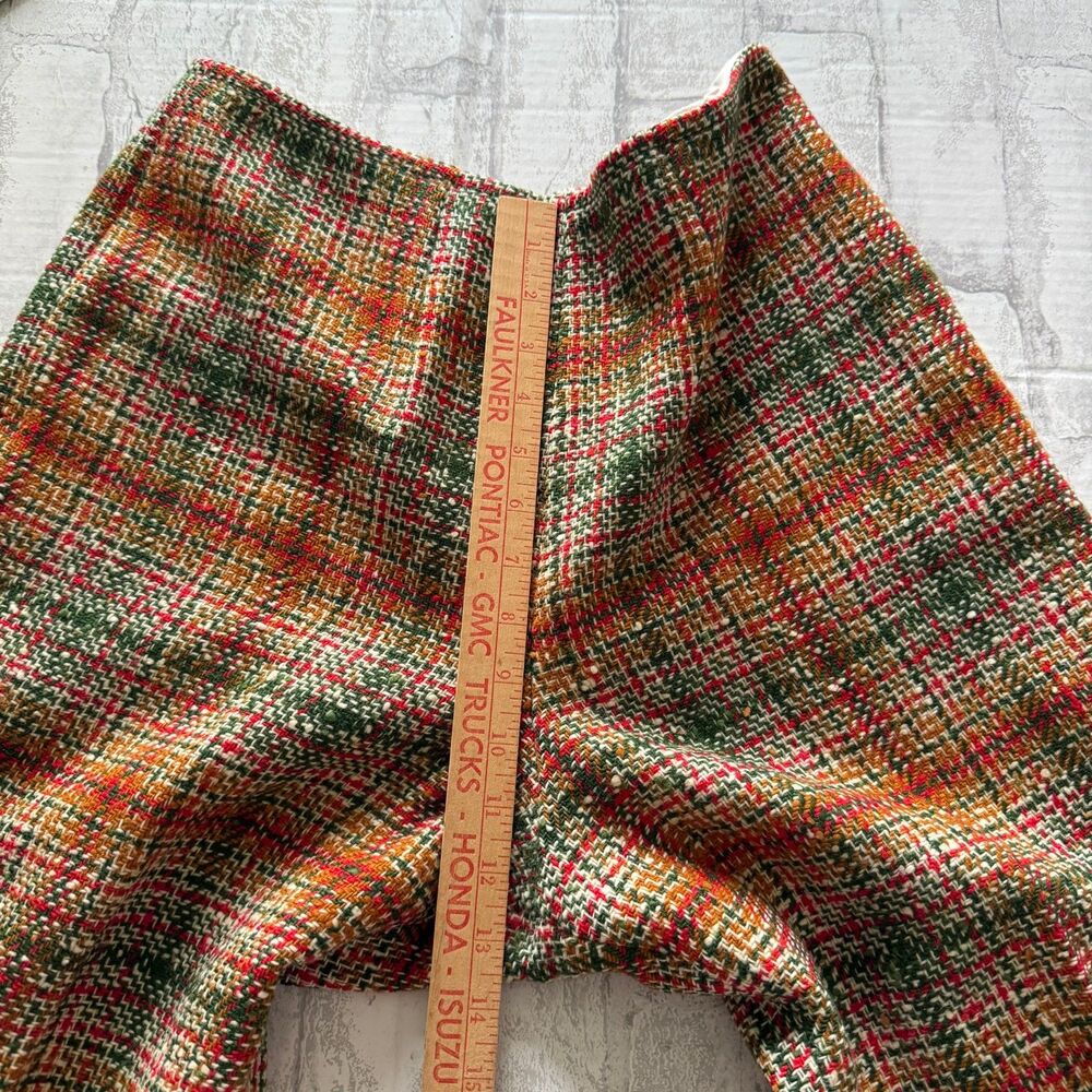 VTG Pendleton Virgin Wool Plaid 3 Piece Suit Blazer Skirt Trousers Old Money 18 - Picture 15 of 16